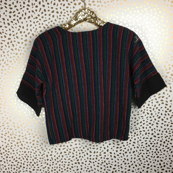 🍉NWT Jesamie Handwoven Cotton Kids Top Multicolor - Picture 4 of 8